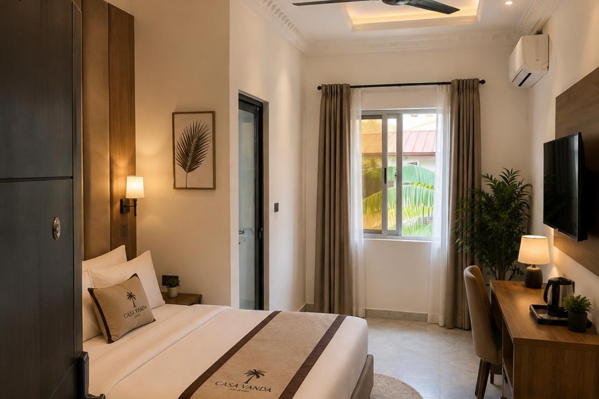 CASA VANDA guest suite interior